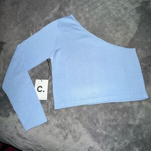 NWTs Callahan Knitwear Lora One Shoulder Size Small